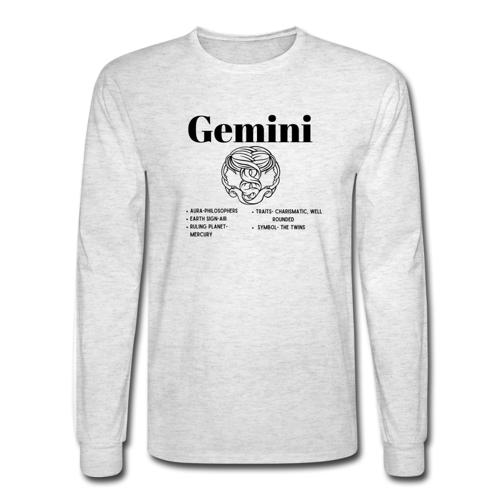 Gemini Long Sleeve - light heather gray