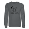 Cancer Long Sleeve - charcoal