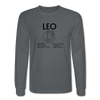 Leo Long Sleeve - charcoal