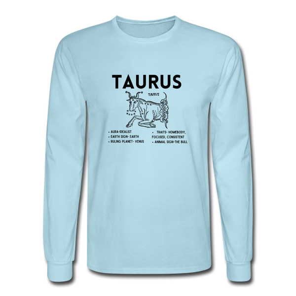 Taurus Long Sleeve - powder blue