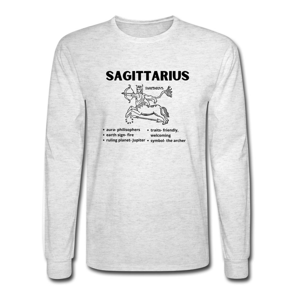 Sagittarius Long Sleeve - light heather gray