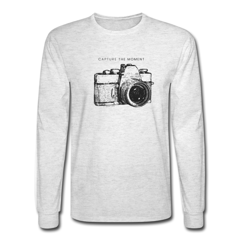 Capture The Moment Long Sleeve - light heather gray