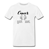 Premium Organic Cancer Tee - white