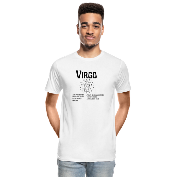 Premium Organic Virgo Tee - white