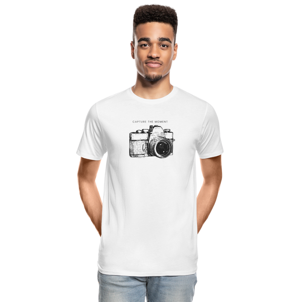 Premium Organic Capture The Moment Tee - white