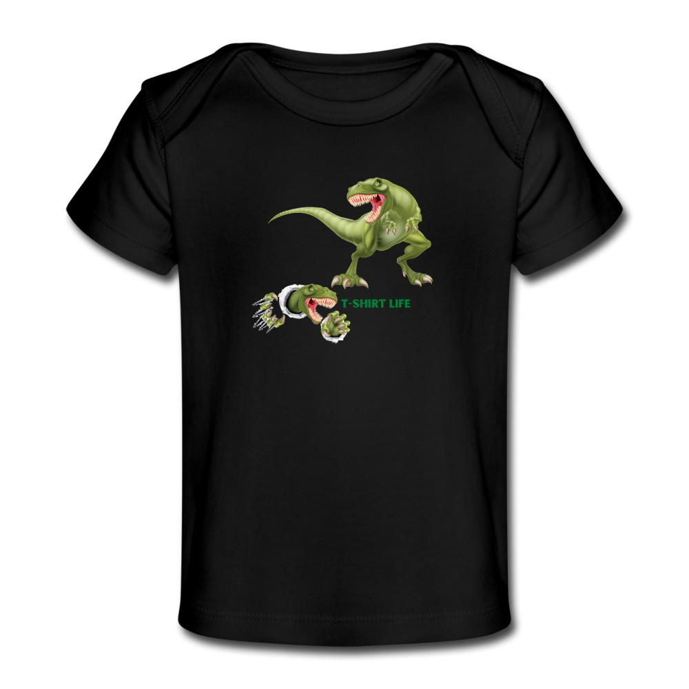 Dinosaur Baby T-Shirt - black