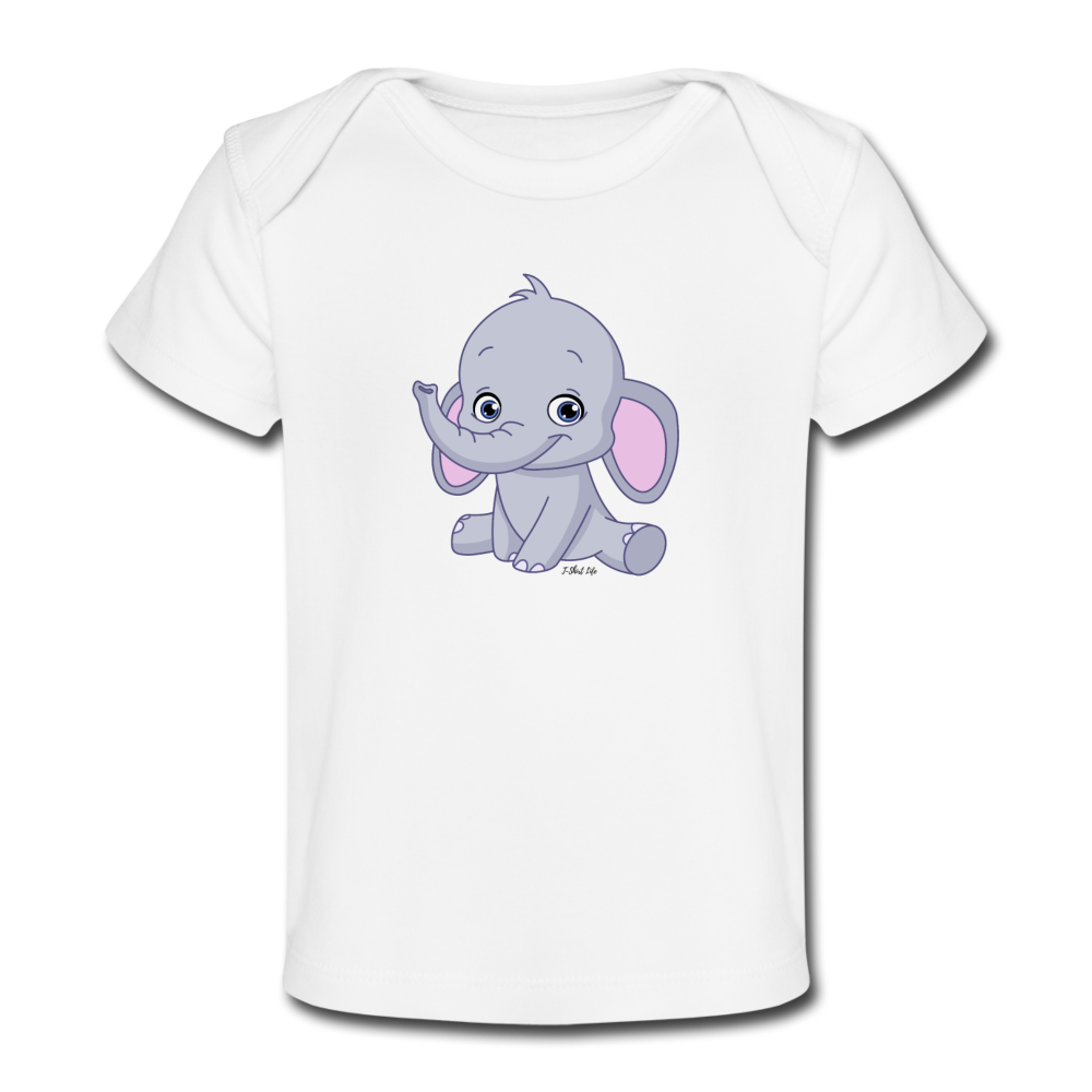 Baby Elephant T-Shirt - white