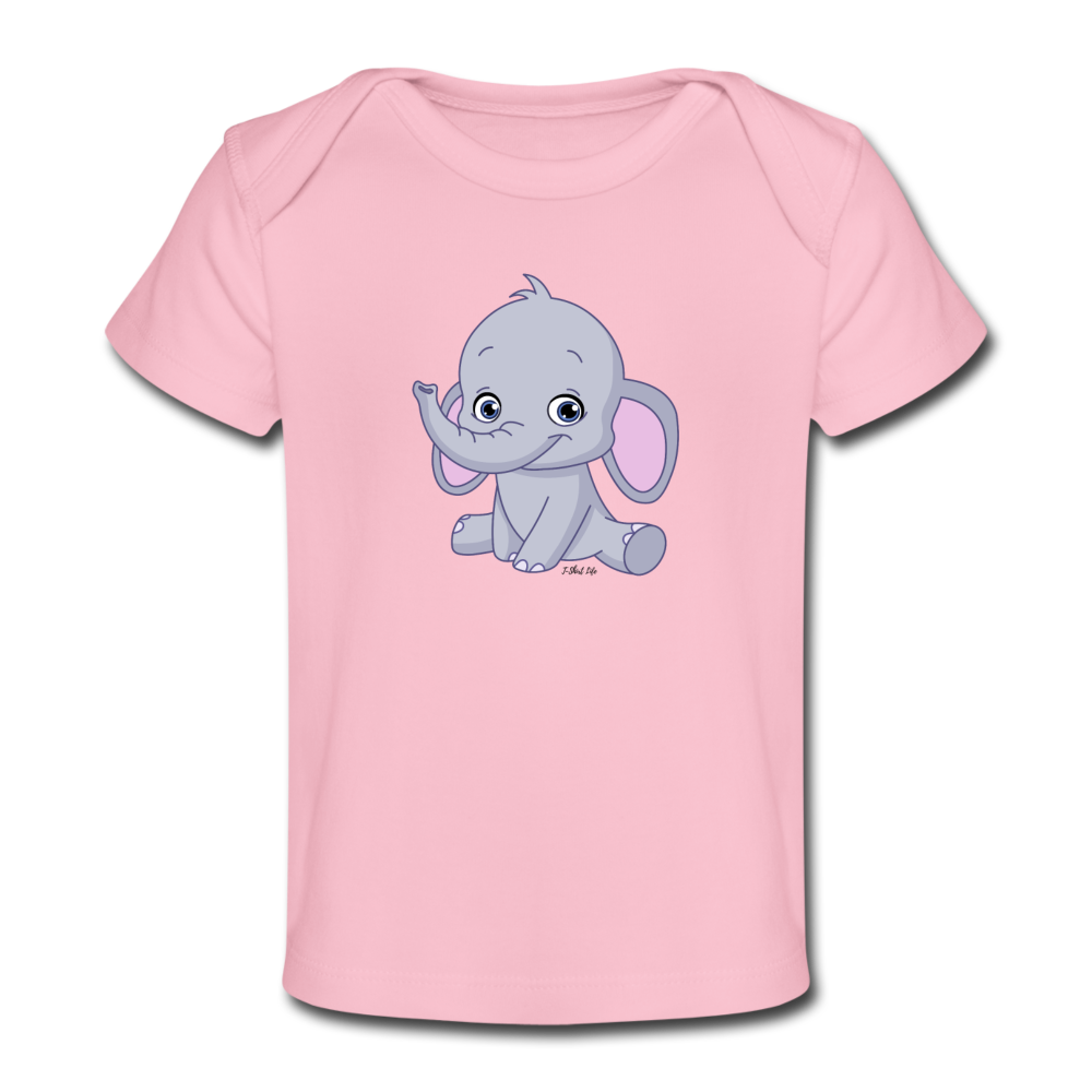 Baby Elephant T-Shirt - light pink