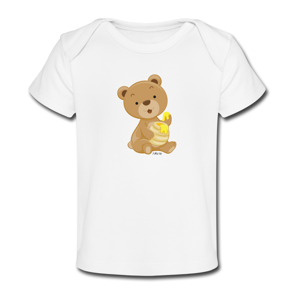 Baby Bear Baby T-Shirt - white