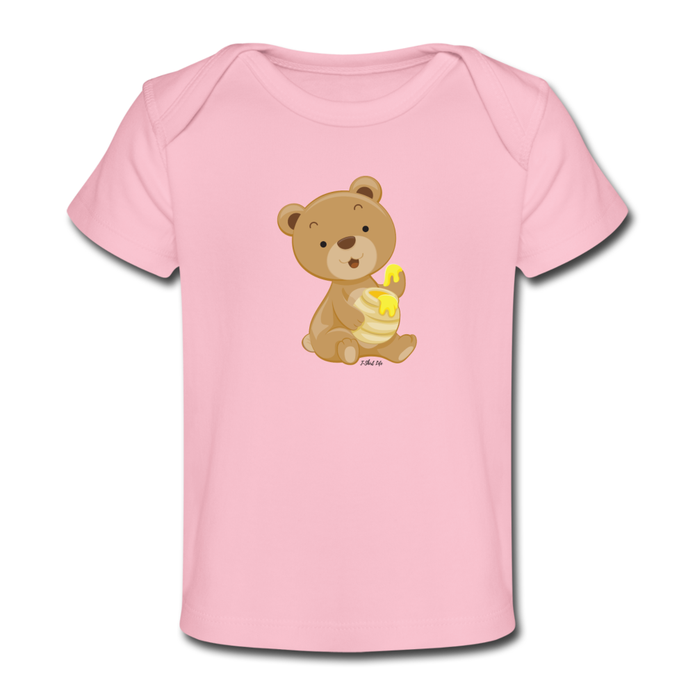 Baby Bear Baby T-Shirt - light pink