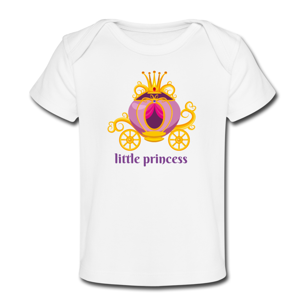Little Princess Baby T-Shirt - white