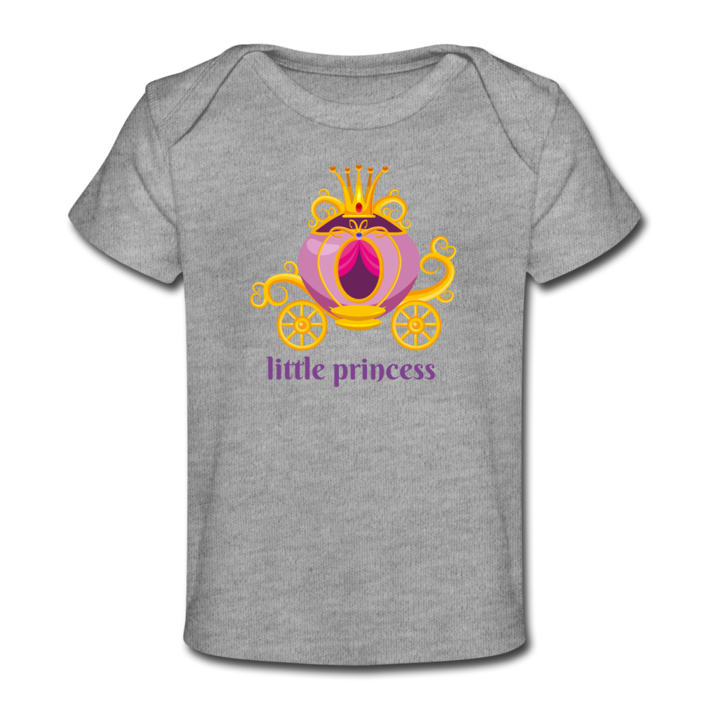 Little Princess Baby T-Shirt - heather gray