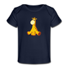 Giraffe Baby T-Shirt - dark navy