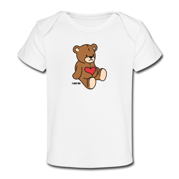 Bear Baby T-Shirt - white