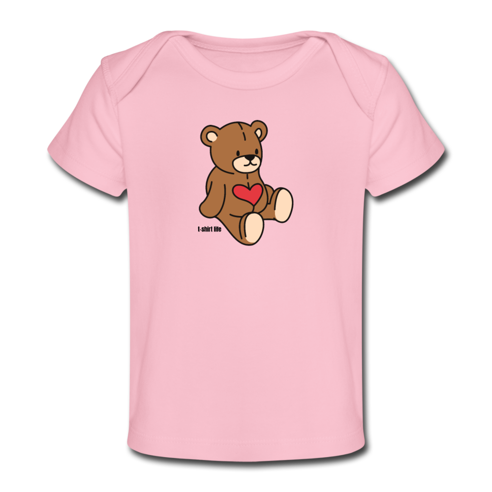 Bear Baby T-Shirt - light pink