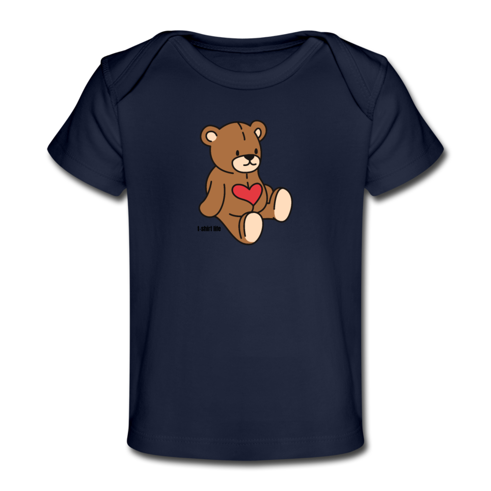 Bear Baby T-Shirt - dark navy