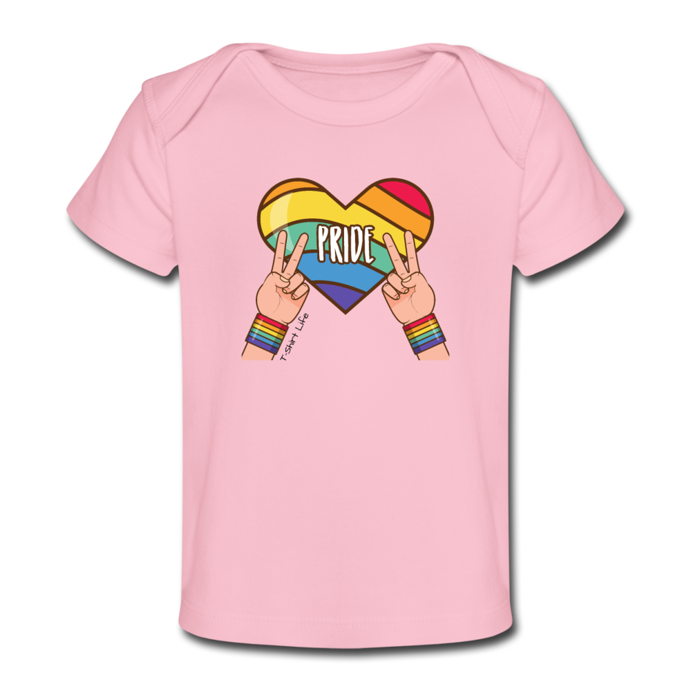 Pride Baby T-Shirt - light pink