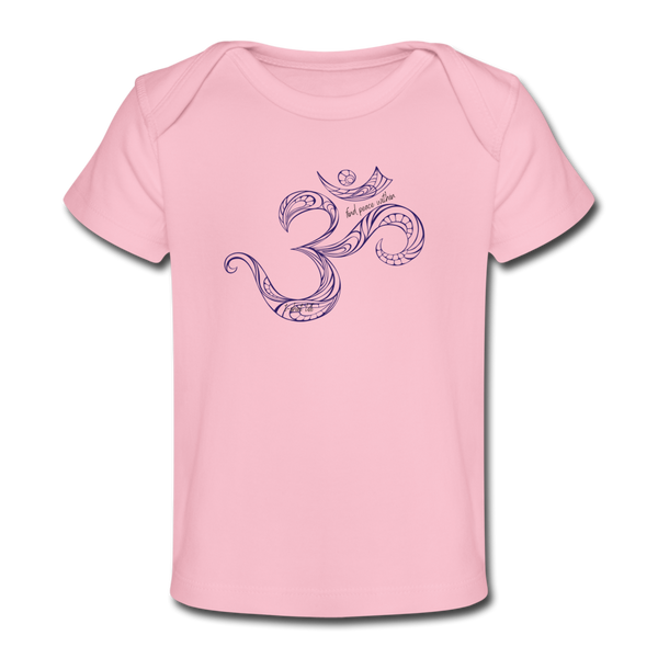 OM Baby T-Shirt - light pink