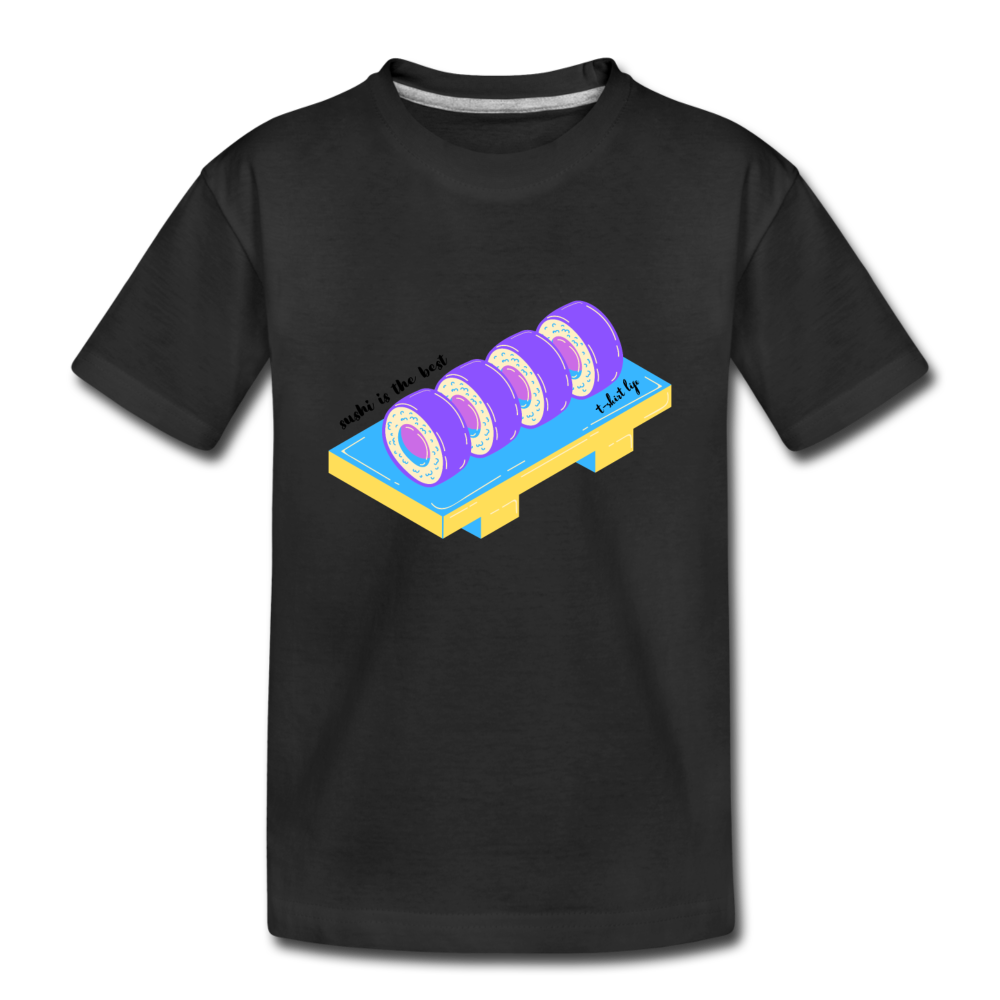 Toddler Premium Sushi Tee - black