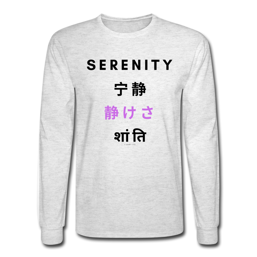 Serenity Long Sleeve - light heather gray