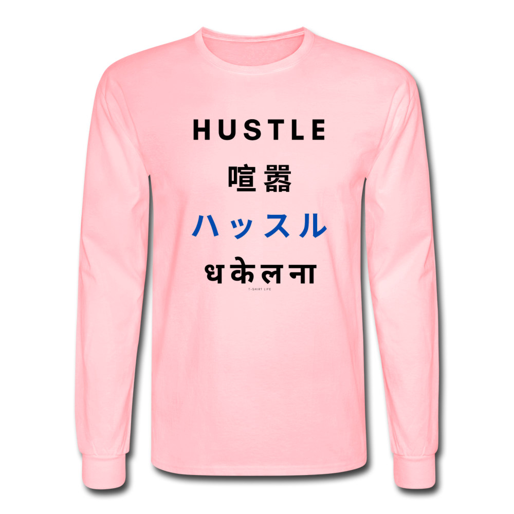 Hustle Long Sleeve - pink