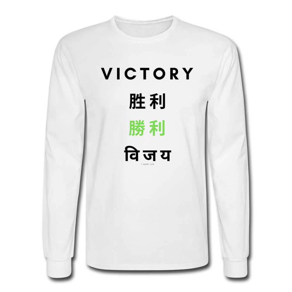 Victory Long Sleeve - white