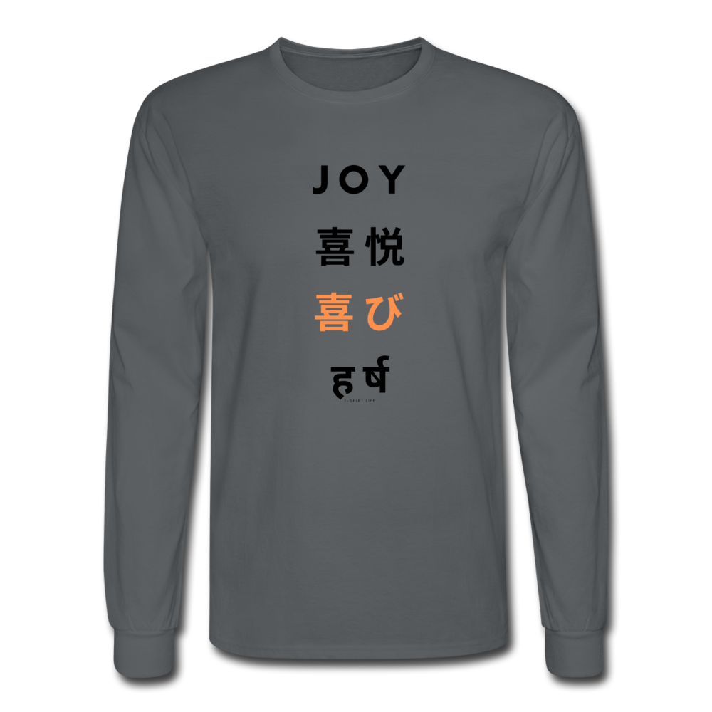 Joy Long Sleeve - charcoal
