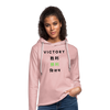 Victory Lightweight Hoodie - cream heather pink