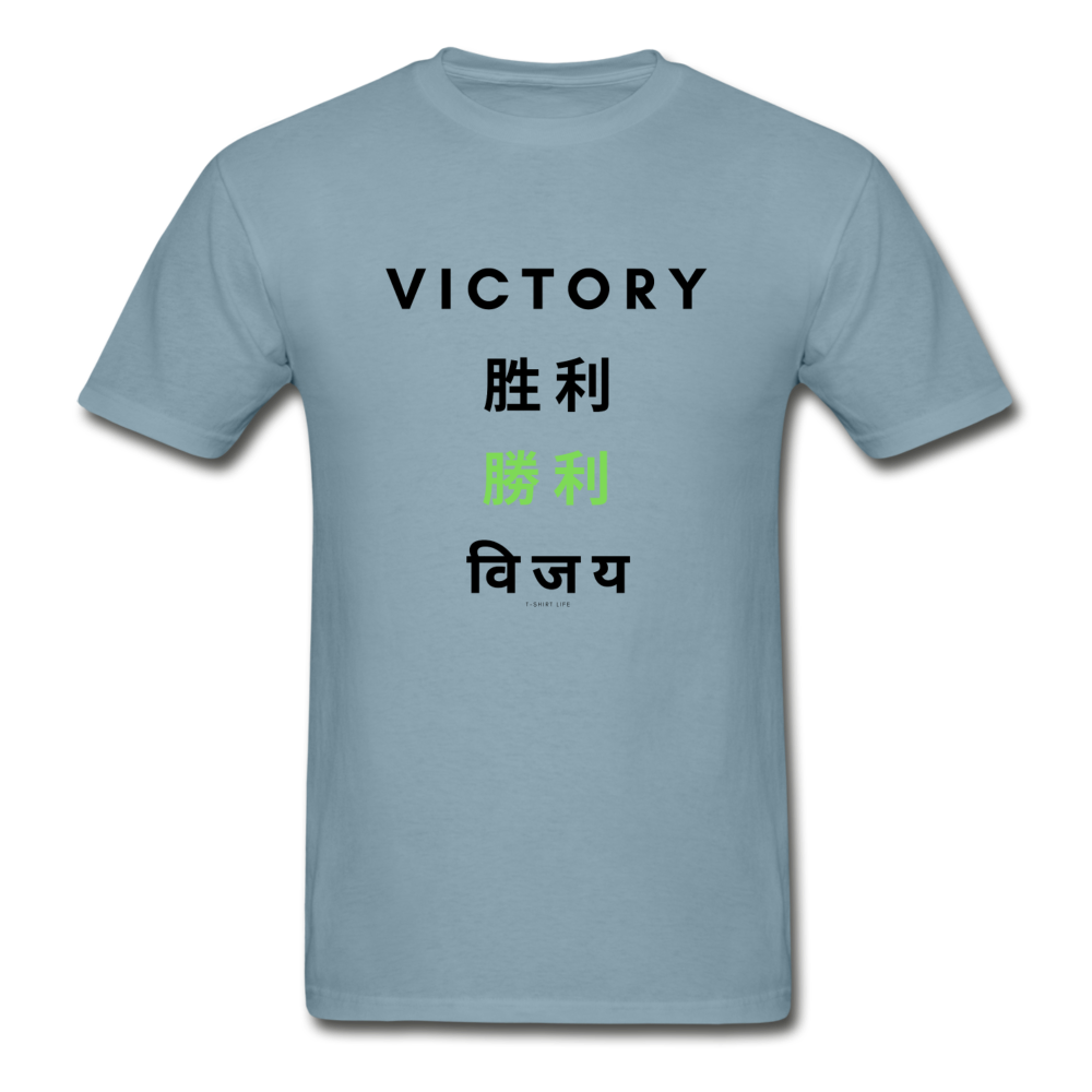 Victory Tee - stonewash blue