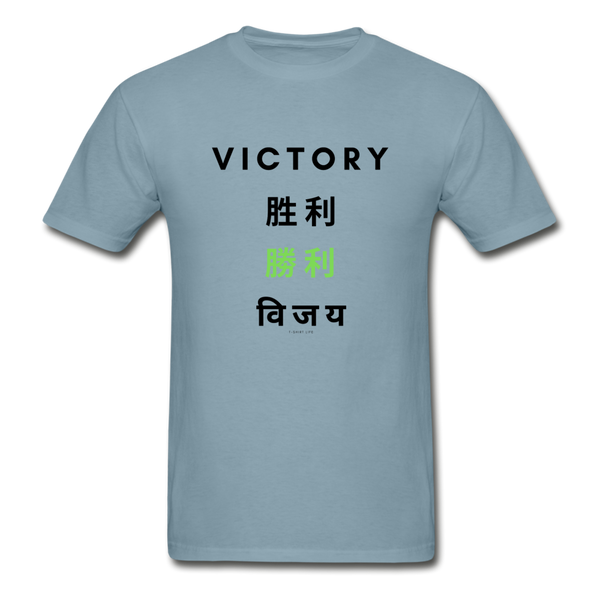 Victory Tee - stonewash blue