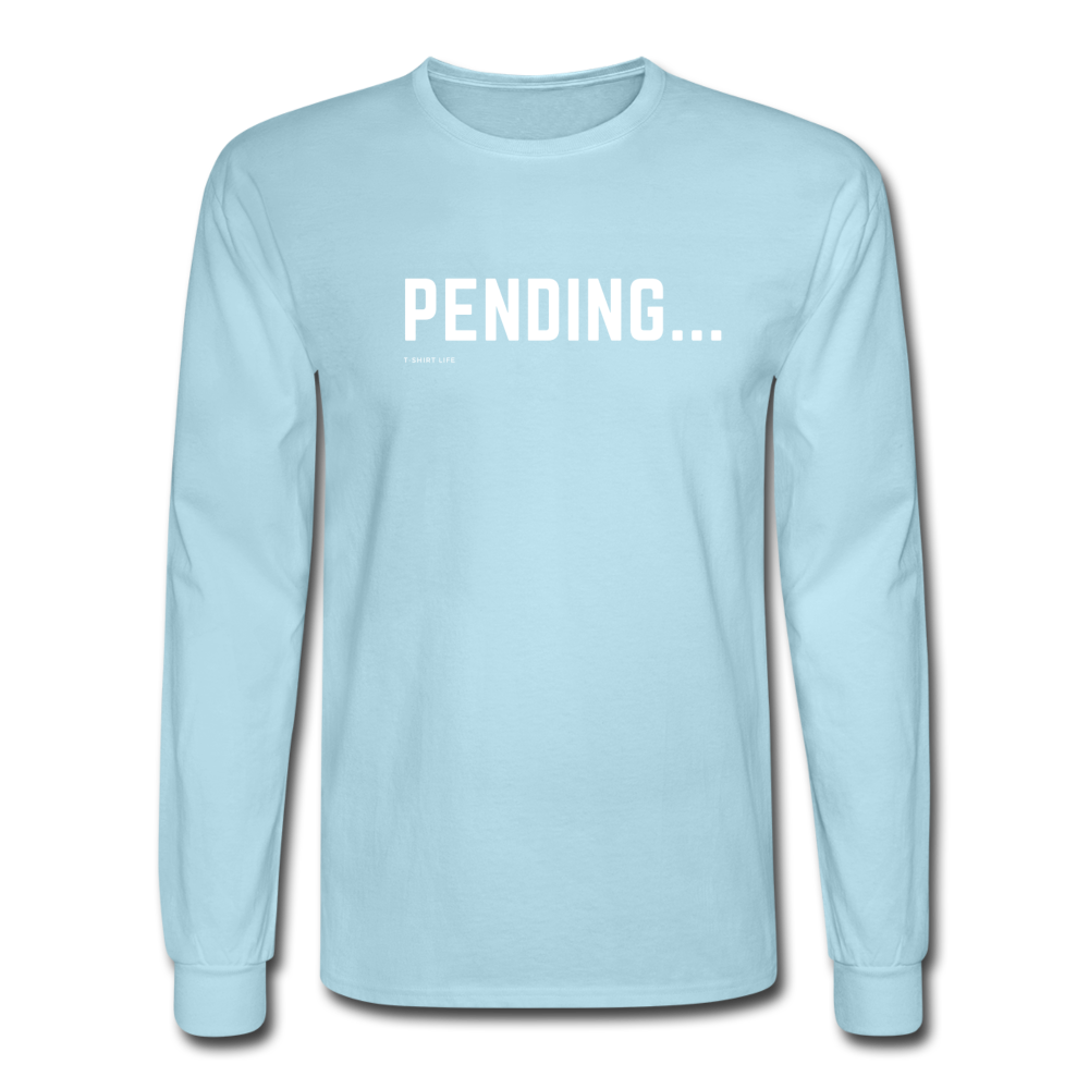 Pending Long Sleeve - powder blue