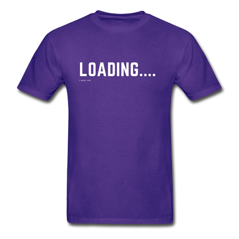 Loading Tee - purple