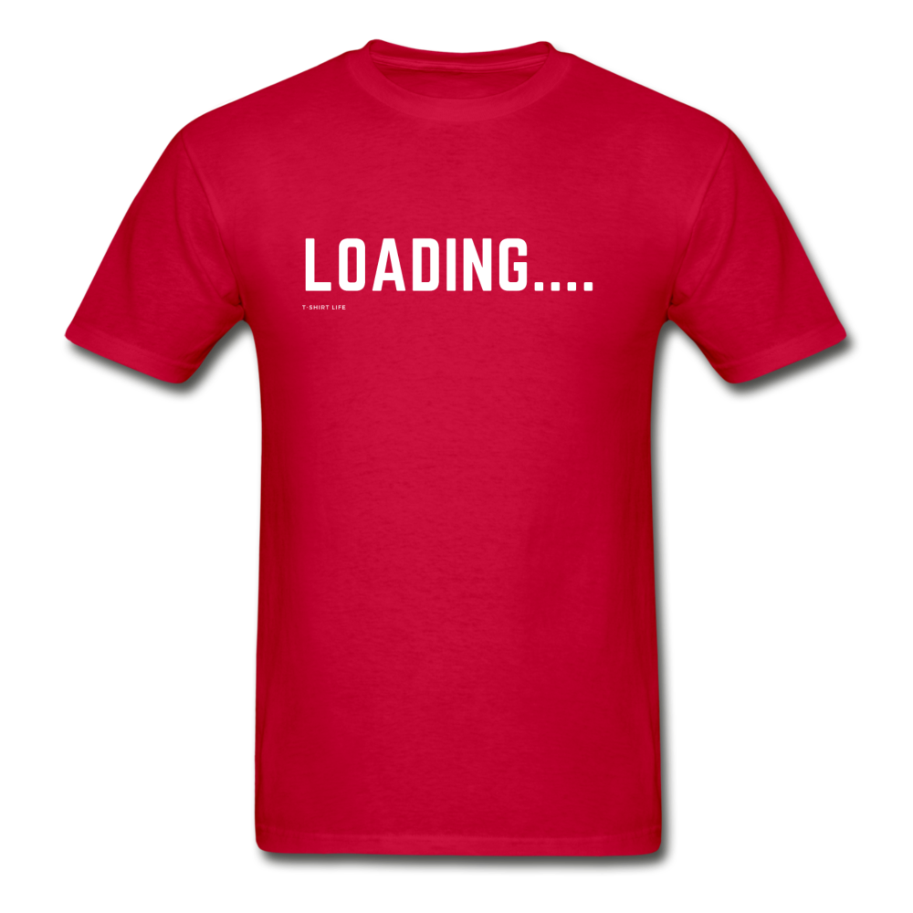 Loading Tee - red