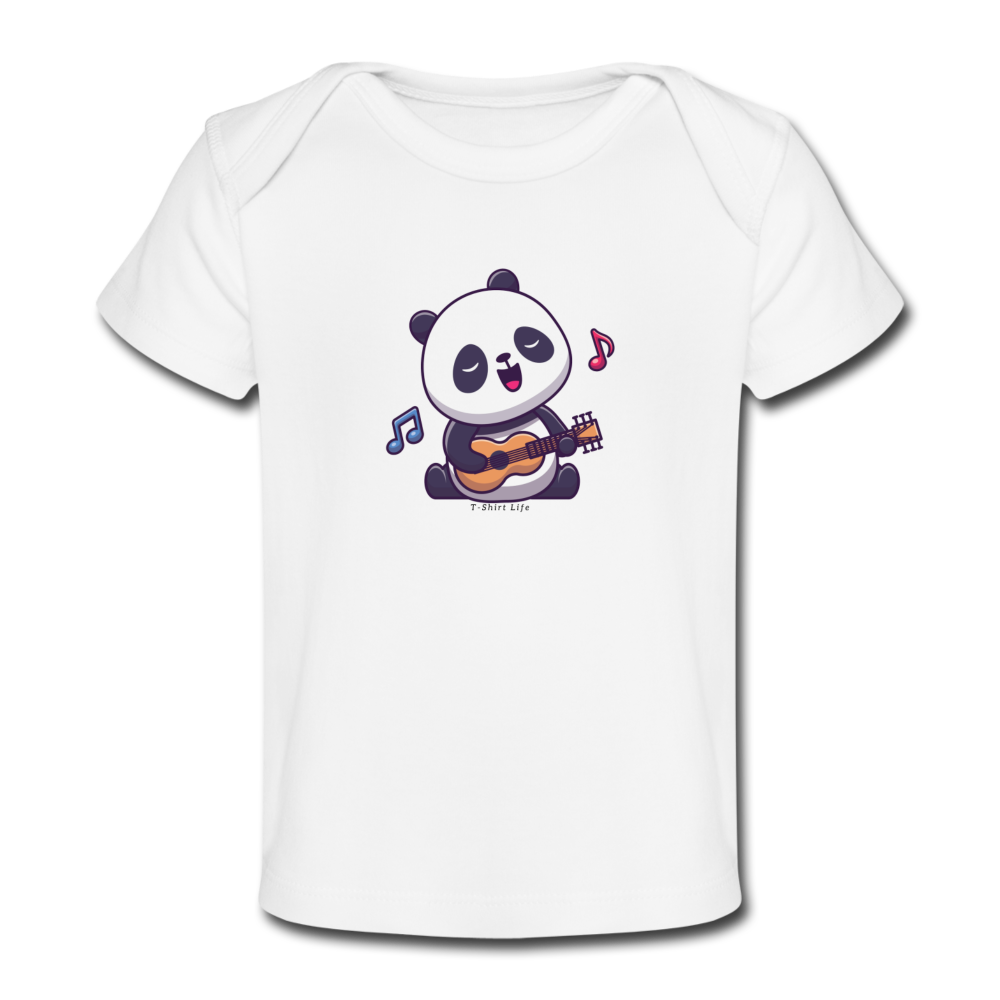 Panda Baby T-Shirt - white