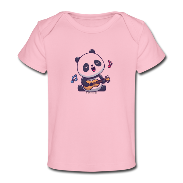 Panda Baby T-Shirt - light pink