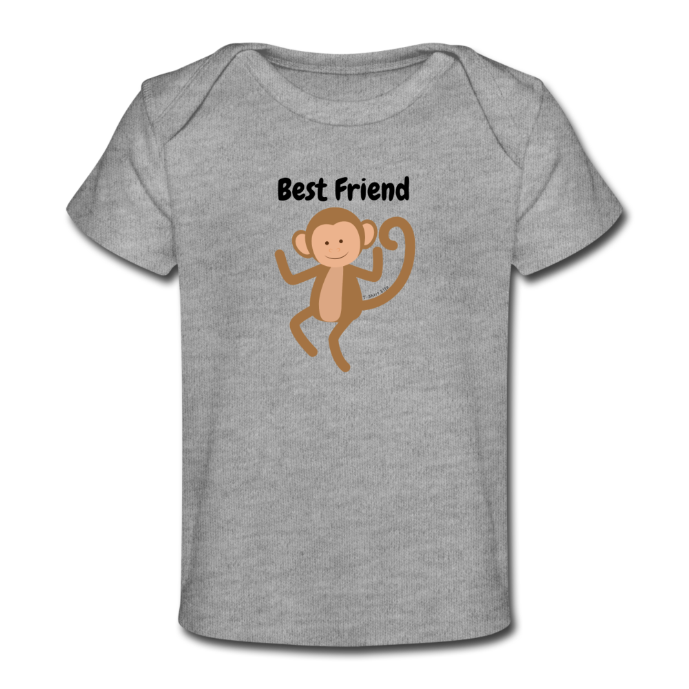 Best Friend Baby T-Shirt - heather gray