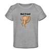 Best Friend Baby T-Shirt - heather gray