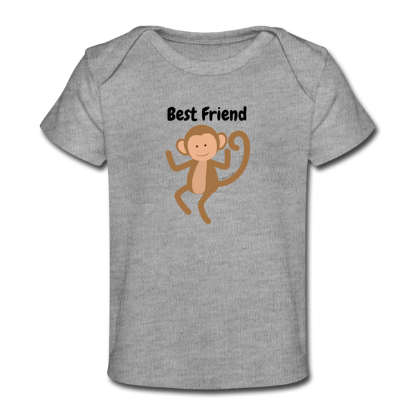 Best Friend Baby T-Shirt - heather gray