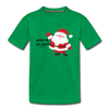 Kids' Premium Santa T-Shirt - kelly green