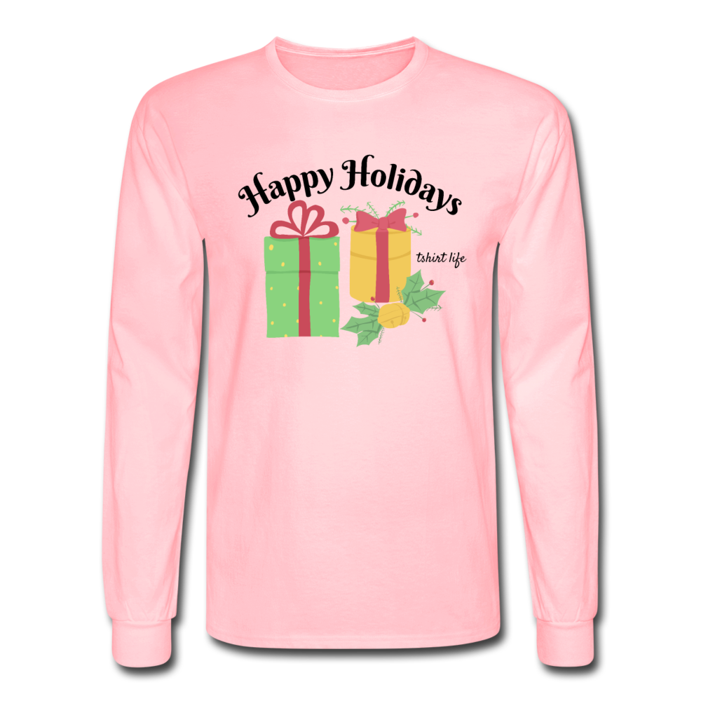 Long Sleeve Gift T-Shirt - pink