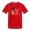 Kids' Premium Reindeer T-Shirt - red