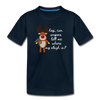 Kids' Premium Reindeer T-Shirt - deep navy